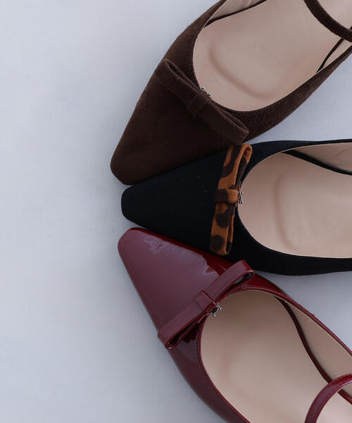 NATURAL BEAUTY BASIC（ナチュラルビューティーベーシック）の「◇【Oggi掲載】2wayバッグバンドサンダル（サンダル・レディース・ブラック/ワイン/ダークブラウン・MEDIUM/LARGE）」の5枚目の写真