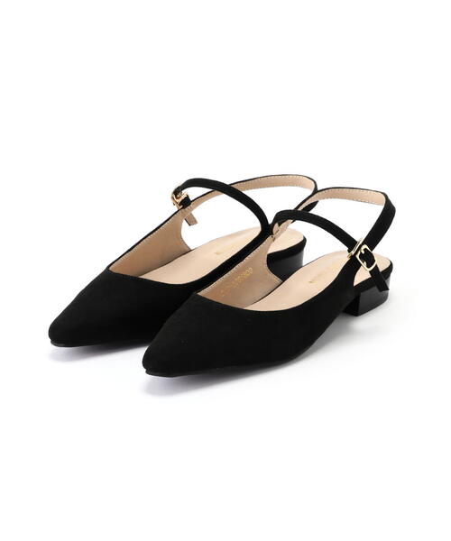 NATURAL BEAUTY BASIC（ナチュラルビューティーベーシック）の「◇【Oggi掲載】2wayバッグバンドサンダル（サンダル・レディース・ブラック/ワイン/ダークブラウン・MEDIUM/LARGE）」の6枚目の写真