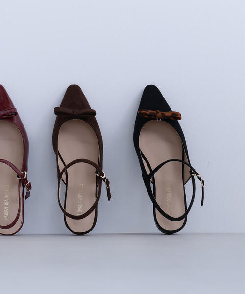 NATURAL BEAUTY BASIC（ナチュラルビューティーベーシック）の「◇【Oggi掲載】2wayバッグバンドサンダル（サンダル・レディース・ブラック/ワイン/ダークブラウン・MEDIUM/LARGE）」の14枚目の写真