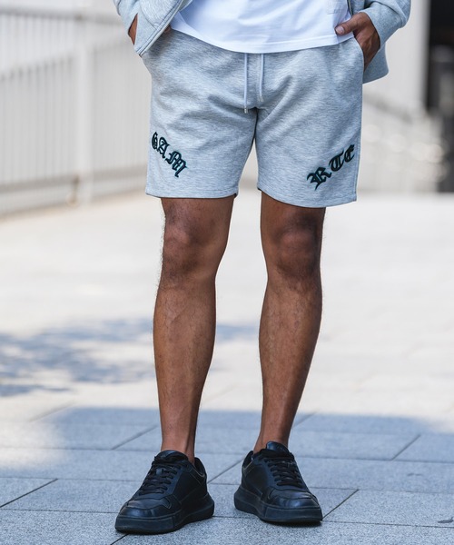 adamsJUGGLER（アダムスジャグラー）の「RTEG B/EM OEショートパンツ（その他パンツ・メンズ・グレー/ブラック・S/M/L/XL）」の2枚目の写真