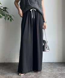 DouDou | ビンテージ風タックワイドドロストパンツ(その他パンツ)