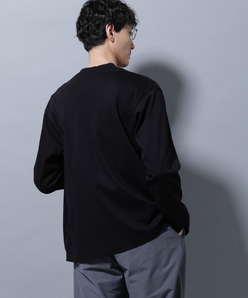 NANO universe（ナノユニバース）の「アンチスメルカーディガン 長袖（カーディガン/ボレロ・メンズ・チャコール/レンガ/ブラック・S/M/L/XL）」の19枚目の写真