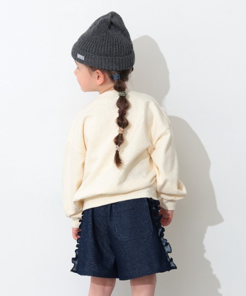 Ocean&Ground（オーシャン&グラウンド）の「ﾏｽｺｯﾄｷｬﾗﾌﾟﾘﾝﾄｽｳｪｯﾄ（スウェット・キッズ・ブラック/オレンジ/オフホワイト・110/100/90/80/140/130/120）」の5枚目の写真