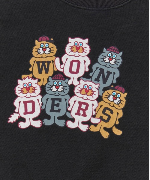 Ocean&Ground（オーシャン&グラウンド）の「ﾏｽｺｯﾄｷｬﾗﾌﾟﾘﾝﾄｽｳｪｯﾄ（スウェット・キッズ・ブラック/オレンジ/オフホワイト・110/100/90/80/140/130/120）」の13枚目の写真