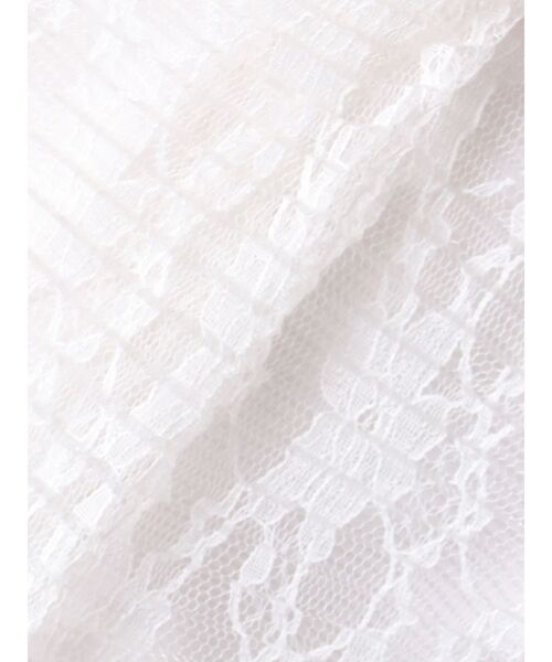 ELENDEEK(エレンディーク)の「プリーツレースシャツ(シャツ/ブラウス・レディース・グリーン/オフホワイト・FREE)」の21枚目の写真