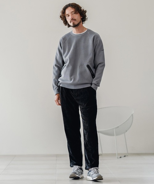 CALL&RESPONSE(コールアンドレスポンス)の「mp13890-タックパンツ-ビンテージベロア(その他パンツ・メンズ・ブラック/グレー・2/4)」の16枚目の写真
