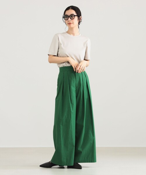 Demi-Luxe BEAMS（デミルクス ビームス）の「AK+1 / 天竺 Tシャツ（Tシャツ/カットソー・レディース・ブラック/グレー系その他/ホワイト・ONE SIZE）」の11枚目の写真