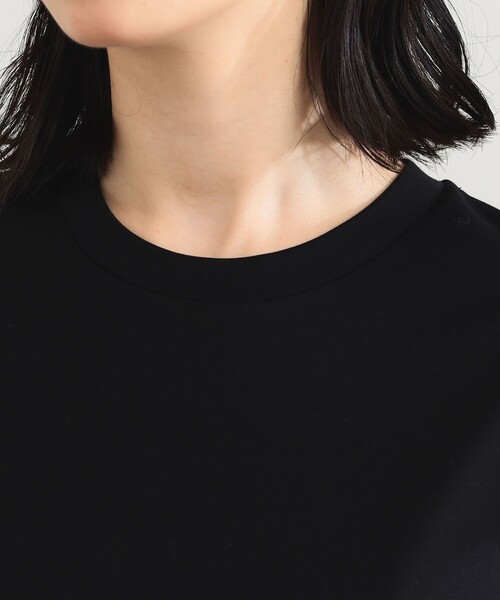 Demi-Luxe BEAMS（デミルクス ビームス）の「AK+1 / 天竺 Tシャツ（Tシャツ/カットソー・レディース・ブラック/グレー系その他/ホワイト・ONE SIZE）」の22枚目の写真