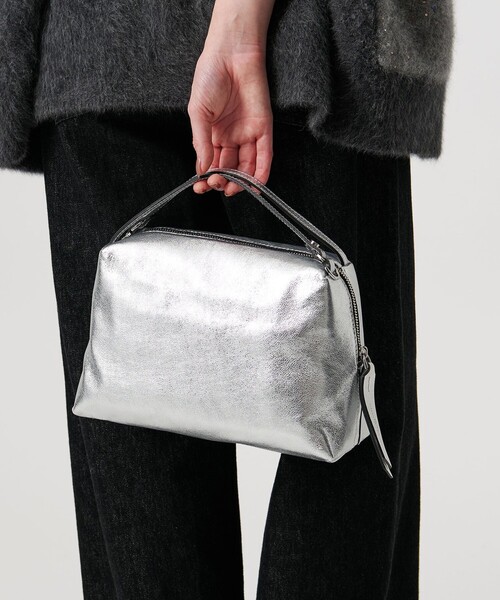 GIANNI CHIARINI ショルダーバッグ シルバー GIANNI CHIARINI（ジャンニ キアリーニ）｜ショルダーバッグ