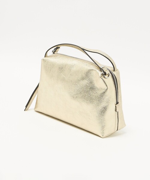 GIANNI CHIARINI（ジャンニ キアリーニ）の「＜GIANNI CHIARINI＞ALIFA MTL M バッグ（ショルダーバッグ・レディース・シルバー/ゴールド/ダークグレー・FREE）」の9枚目の写真