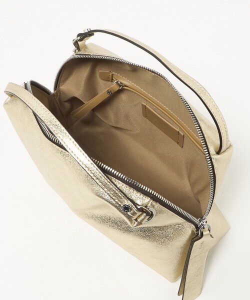 GIANNI CHIARINI（ジャンニ キアリーニ）の「＜GIANNI CHIARINI＞ALIFA MTL M バッグ（ショルダーバッグ・レディース・シルバー/ゴールド/ダークグレー・FREE）」の12枚目の写真