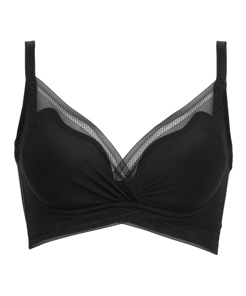 BRADELIS NEWYORK(ブラデリスニューヨーク)の「LiftMeUpブラ ブラデリス ノンワイヤー 補整 補正下着 ブラレット(ブラジャー・レディース・ブラック/レッドパープル/ライトグレー・3L/LL/L/M/S)」の10枚目の写真