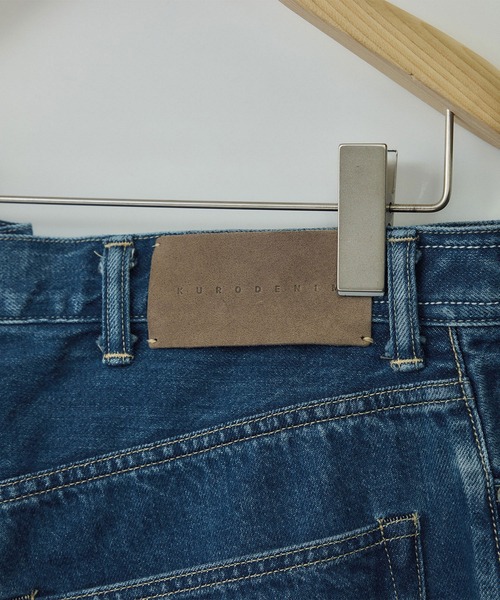 KURO（クロ）の「【KURO for SALON（クロ）】別注クロスデニムパンツ（デニムパンツ・レディース・ブルー系その他4・25/26/27/28/29）」の8枚目の写真