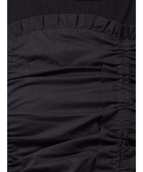 CALNAMUR（カルナムール）の「フェイクレイヤードビスチェ（Tシャツ/カットソー・レディース・ブラック/ホワイト・FREE）」の13枚目の写真