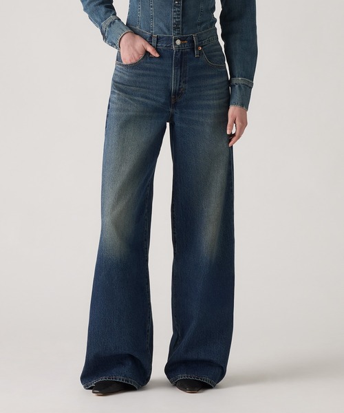 Levi's(リーバイス)の「Levi's/リーバイス XL STRAIGHT ジーンズ ダークインディゴ(デニムパンツ・レディース・ダークインディゴブルー・24inch/25inch/26inch/27inch/28inch/23inch)」の1枚目の写真