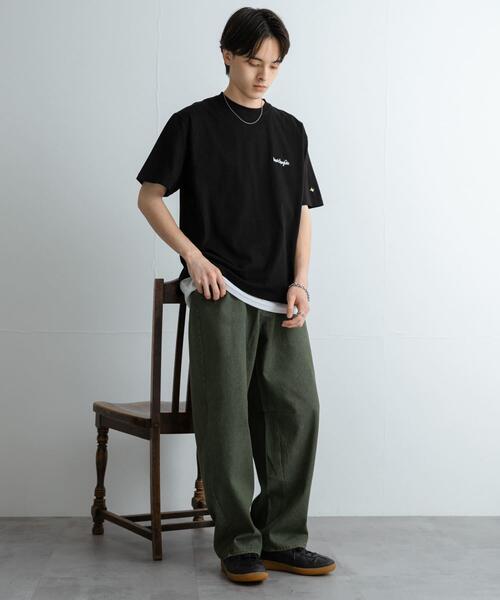 SENSE OF PLACE by URBAN RESEARCH(センスオブプレイスバイアーバンリサーチ)の「バレルレッグデニムパンツ(その他パンツ・メンズ・グリーン/ホワイト/ブルー系その他/インディゴブルー・MEDIUM/LARGE)」の10枚目の写真