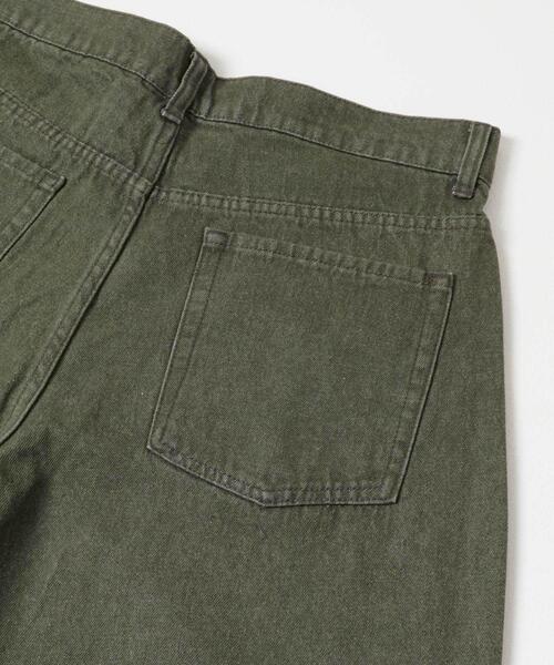 SENSE OF PLACE by URBAN RESEARCH(センスオブプレイスバイアーバンリサーチ)の「バレルレッグデニムパンツ(その他パンツ・メンズ・グリーン/ホワイト/ブルー系その他/インディゴブルー・MEDIUM/LARGE)」の13枚目の写真