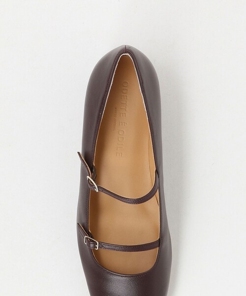 ダブルストラップ パンプス30↓↑（パンプス）｜ODETTE E ODILE