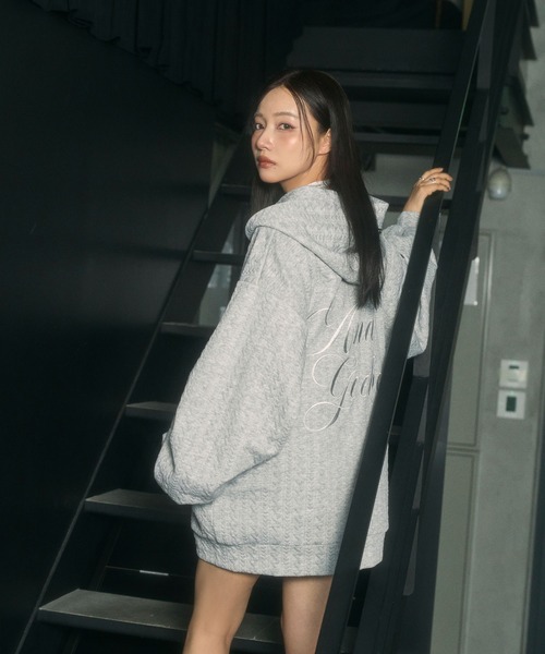 UNISEX カットケーブルジップパーカー（パーカー）｜ANDGEEBEE