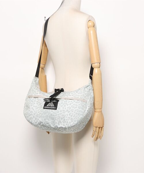 GREGORY/グレゴリー ショルダーバック サッチェル M スノーレオパード