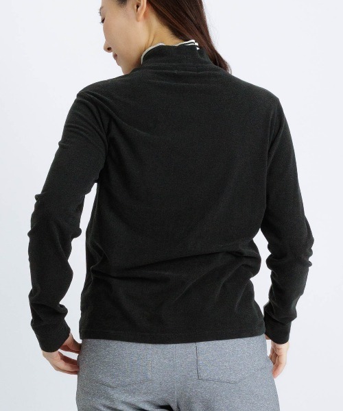 Picone CLUB（ピッコーネクラブ）の「ポイント刺繍保温起毛プルオーバー（Tシャツ/カットソー・レディース・ブラック/ベージュ/ホワイト・L/M/S）」の16枚目の写真