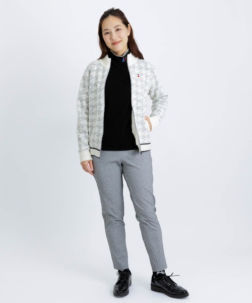 Picone CLUB（ピッコーネクラブ）の「ポイント刺繍保温起毛プルオーバー（Tシャツ/カットソー・レディース・ブラック/ベージュ/ホワイト・L/M/S）」の21枚目の写真