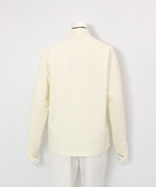 Picone CLUB（ピッコーネクラブ）の「ポイント刺繍保温起毛プルオーバー（Tシャツ/カットソー・レディース・ブラック/ベージュ/ホワイト・L/M/S）」の9枚目の写真