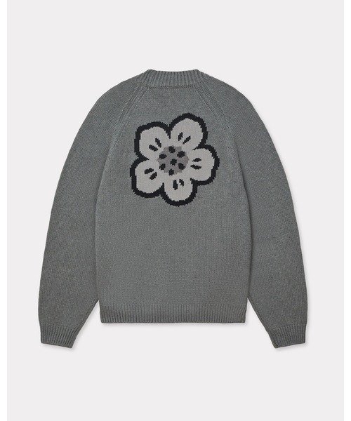 KENZO(ケンゾー)の「'Boke Flower' コットンウール カーディガン(カーディガン/ボレロ・メンズ・グレー系その他・LARGE/MEDIUM)」の3枚目の写真