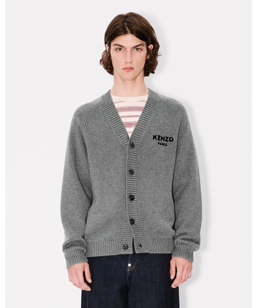 KENZO(ケンゾー)の「'Boke Flower' コットンウール カーディガン(カーディガン/ボレロ・メンズ・グレー系その他・LARGE/MEDIUM)」の4枚目の写真