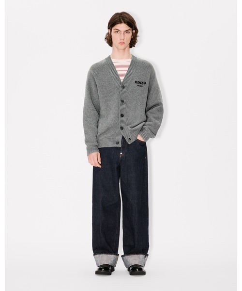 KENZO(ケンゾー)の「'Boke Flower' コットンウール カーディガン(カーディガン/ボレロ・メンズ・グレー系その他・LARGE/MEDIUM)」の7枚目の写真