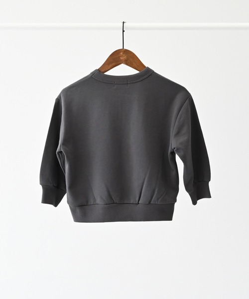 FOV（フォブ）の「FOV/フォブ F/B CAT ビッグトレーナー（スウェット・キッズ・アイボリー/チャコールグレー/アッシュグレー・100cm/110cm/120cm/130cm/90cm）」の19枚目の写真