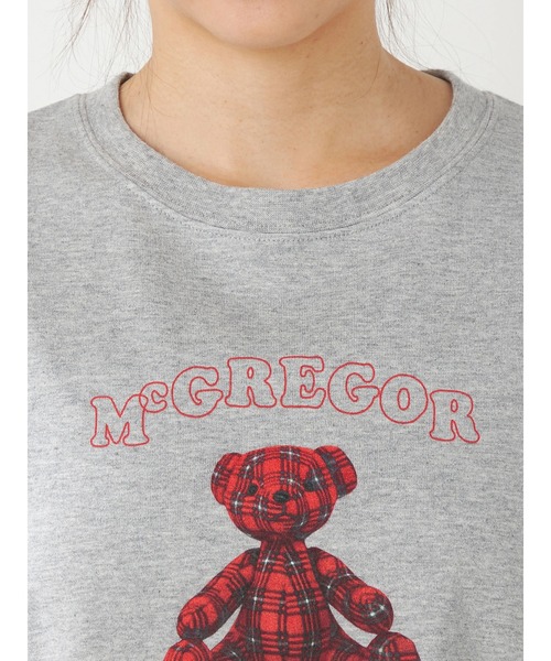 McGREGOR(マックレガー)の「マックベアプリントTシャツ(Tシャツ/カットソー・レディース・ネイビー/グレー・L/M)」の10枚目の写真