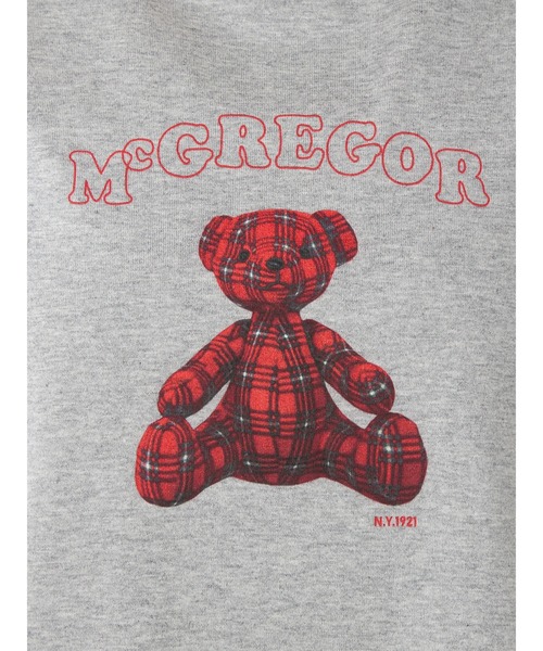 McGREGOR(マックレガー)の「マックベアプリントTシャツ(Tシャツ/カットソー・レディース・ネイビー/グレー・L/M)」の6枚目の写真