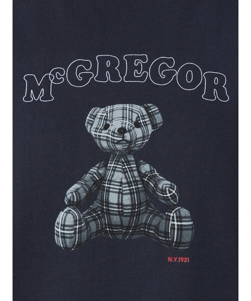 McGREGOR(マックレガー)の「マックベアプリントTシャツ(Tシャツ/カットソー・レディース・ネイビー/グレー・L/M)」の8枚目の写真
