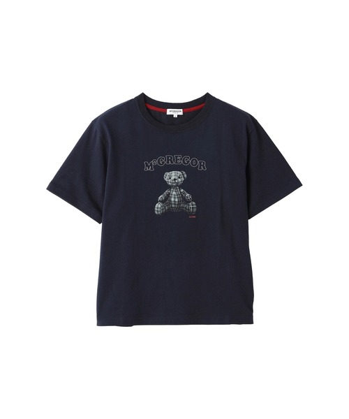 McGREGOR(マックレガー)の「マックベアプリントTシャツ(Tシャツ/カットソー・レディース・ネイビー/グレー・L/M)」の9枚目の写真