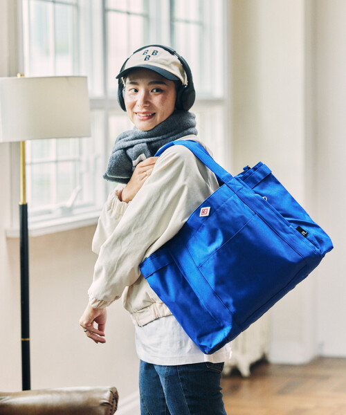 ROOTOTE（ルートート）の「ROOTOTE/ルートート ミディアムポケッツ D 撥水 トートバッグ（トートバッグ・レディース・ブラック/ブルー/ベージュ/ブラウン/グレー/キャメル・ONE SIZE）」の18枚目の写真