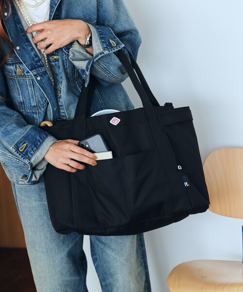 ROOTOTE（ルートート）の「ROOTOTE/ルートート ミディアムポケッツ D 撥水 トートバッグ（トートバッグ・メンズ・ブラック/ブルー/ベージュ/ブラウン/グレー/キャメル・ONE SIZE）」の9枚目の写真