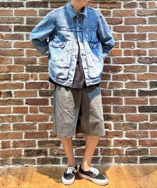 Right-on（ライトオン）の「【Refurbish】パイルショートパンツ（セットアップ対応）（その他パンツ・メンズ・オリーブ/ネイビー/ダークグレー/ライトグレー・M/L/XL）」の5枚目の写真