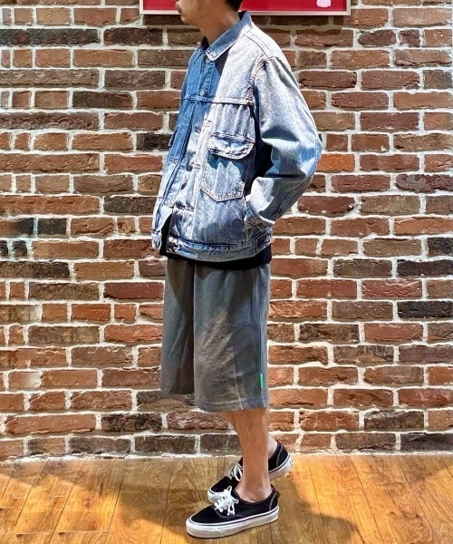 Right-on（ライトオン）の「【Refurbish】パイルショートパンツ（セットアップ対応）（その他パンツ・メンズ・オリーブ/ネイビー/ダークグレー/ライトグレー・M/L/XL）」の7枚目の写真