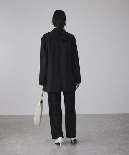 ADAM ET ROPE'（アダムエロペ）の「TWセミワイドスラックス（スラックス・レディース・ブラック/グレー/ブラウン系その他3・36/38）」の8枚目の写真