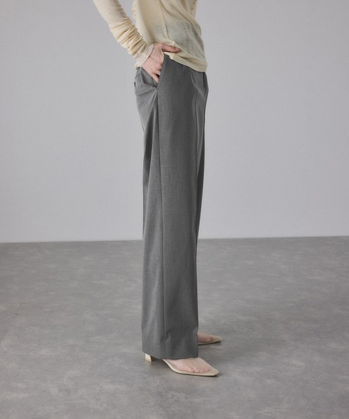 ADAM ET ROPE'（アダムエロペ）の「TWセミワイドスラックス（スラックス・レディース・ブラック/グレー/ブラウン系その他3・36/38）」の11枚目の写真