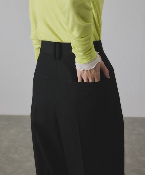 ADAM ET ROPE'（アダムエロペ）の「TWセミワイドスラックス（スラックス・レディース・ブラック/グレー/ブラウン系その他3・36/38）」の15枚目の写真