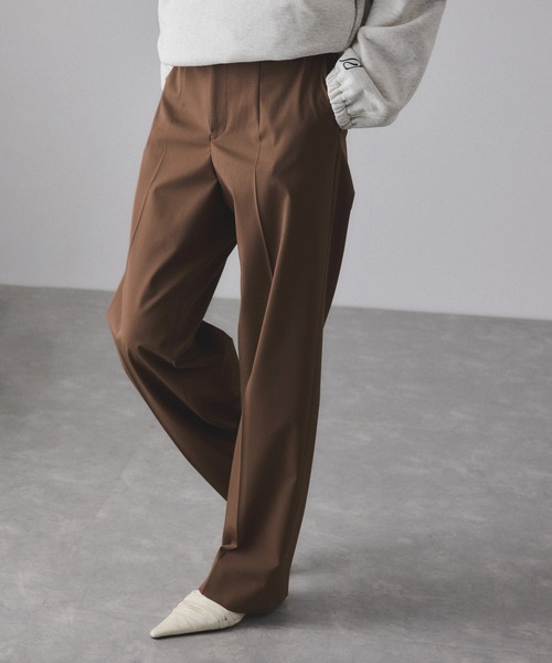 ADAM ET ROPE'（アダムエロペ）の「TWセミワイドスラックス（スラックス・レディース・ブラック/グレー/ブラウン系その他3・36/38）」の18枚目の写真
