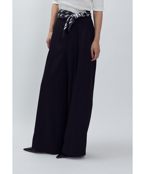 1er Arrondissement（プルミエアロンディスモン）の「テンセルワイドパンツ（その他パンツ・レディース・ブラック系その他3/カーキ・38/36）」の4枚目の写真