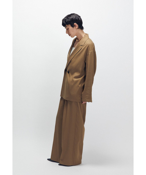 1er Arrondissement（プルミエアロンディスモン）の「テンセルワイドパンツ（その他パンツ・レディース・ブラック系その他3/カーキ・38/36）」の19枚目の写真