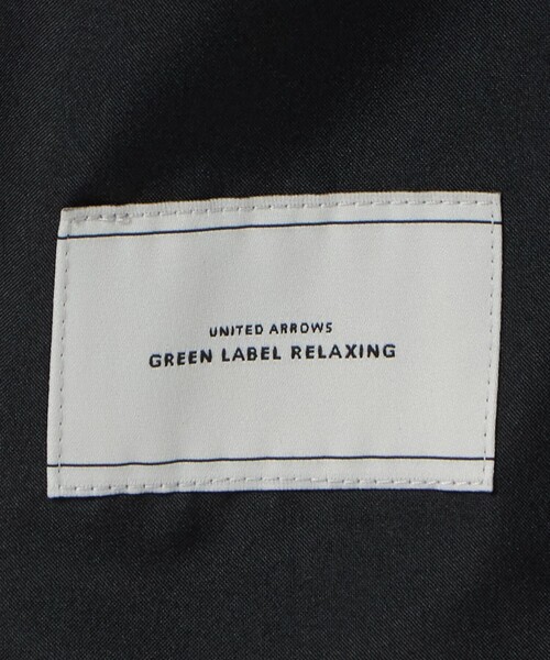 green label relaxing（グリーンレーベルリラクシング）の「A+ ウールライク 1B ノーカラージャケット -ウォッシャブル・ストレッチ-（ノーカラージャケット・メンズ・ネイビー/ブラウン系・M/S/XL/L）」の13枚目の写真
