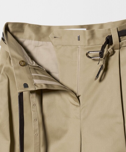 セール】＜ATTISESSION＞ベルト 2タック ストレート パンツ 2（その他