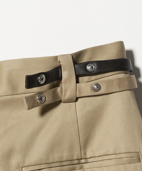 セール】＜ATTISESSION＞ベルト 2タック ストレート パンツ 2（その他