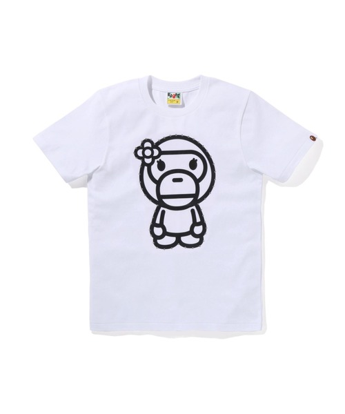 CRYSTAL STONE BIG BABY LISA TEE（Tシャツ/カットソー）｜A BATHING