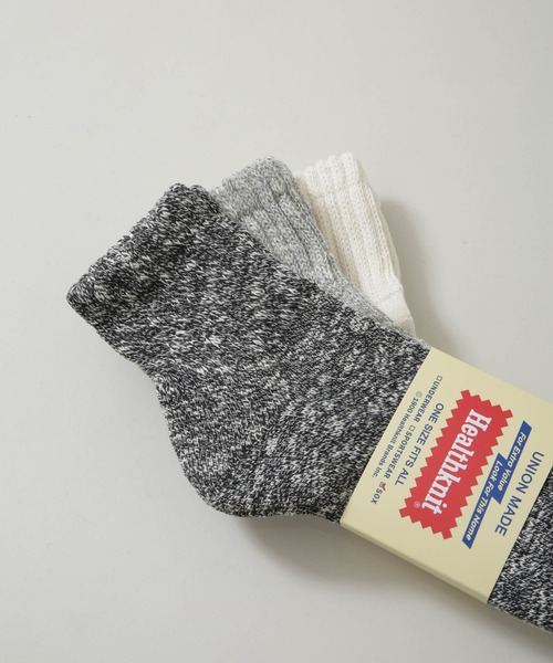 NANO universe（ナノユニバース）の「Healthknit/ベーシックスラブMIX ソックス 3足セット（ソックス/靴下・メンズ・その他1・FREE）」の2枚目の写真